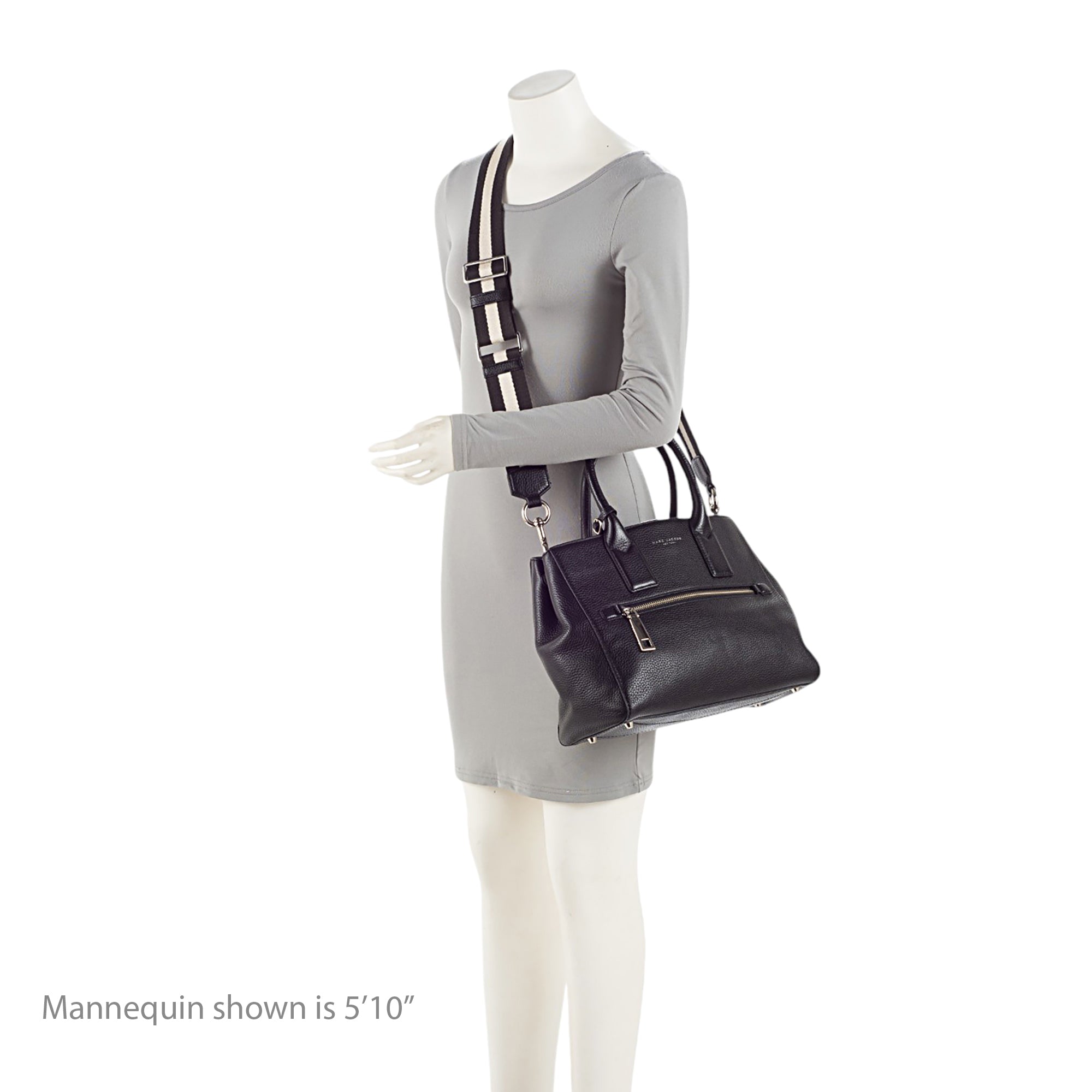 Marc Jacobs Leather Gotham Satchel (SHF-y0BhZ9)