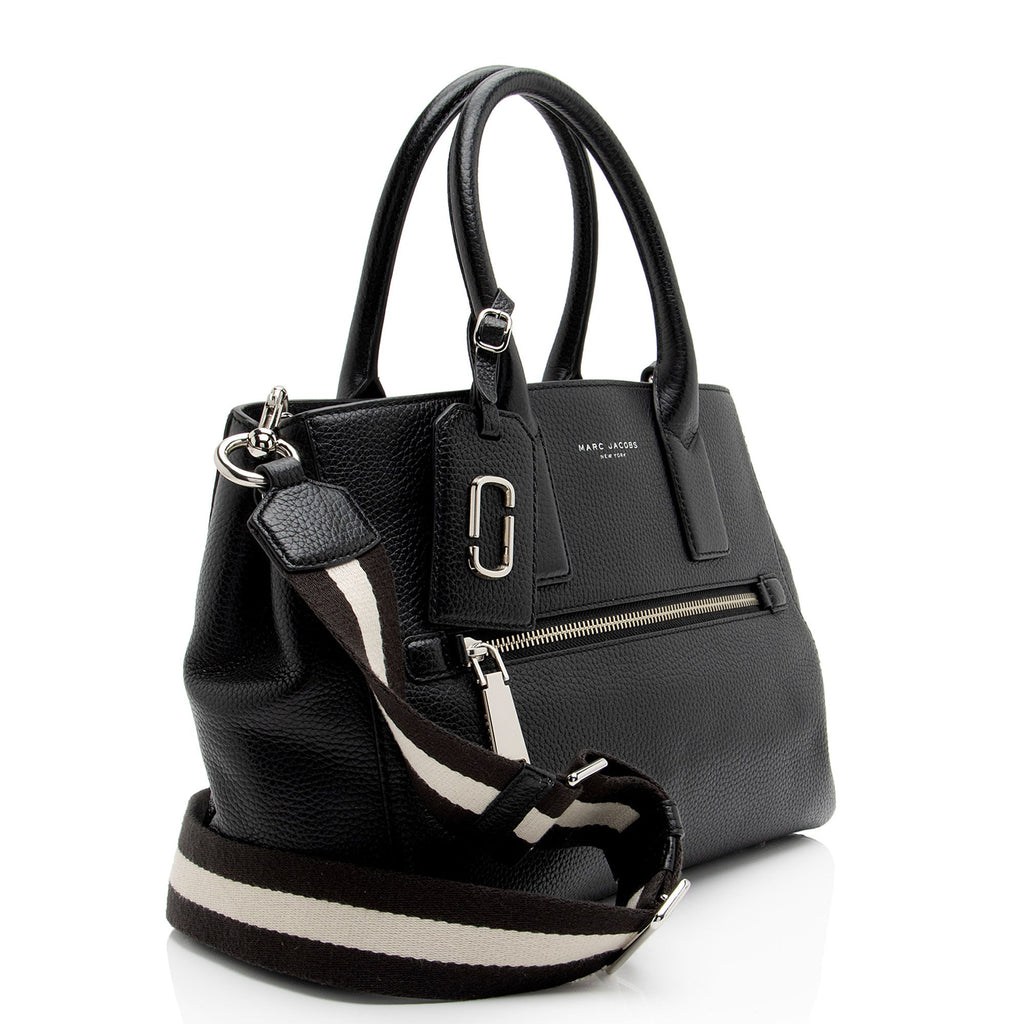 Marc Jacobs Leather Gotham Satchel (SHF-y0BhZ9)