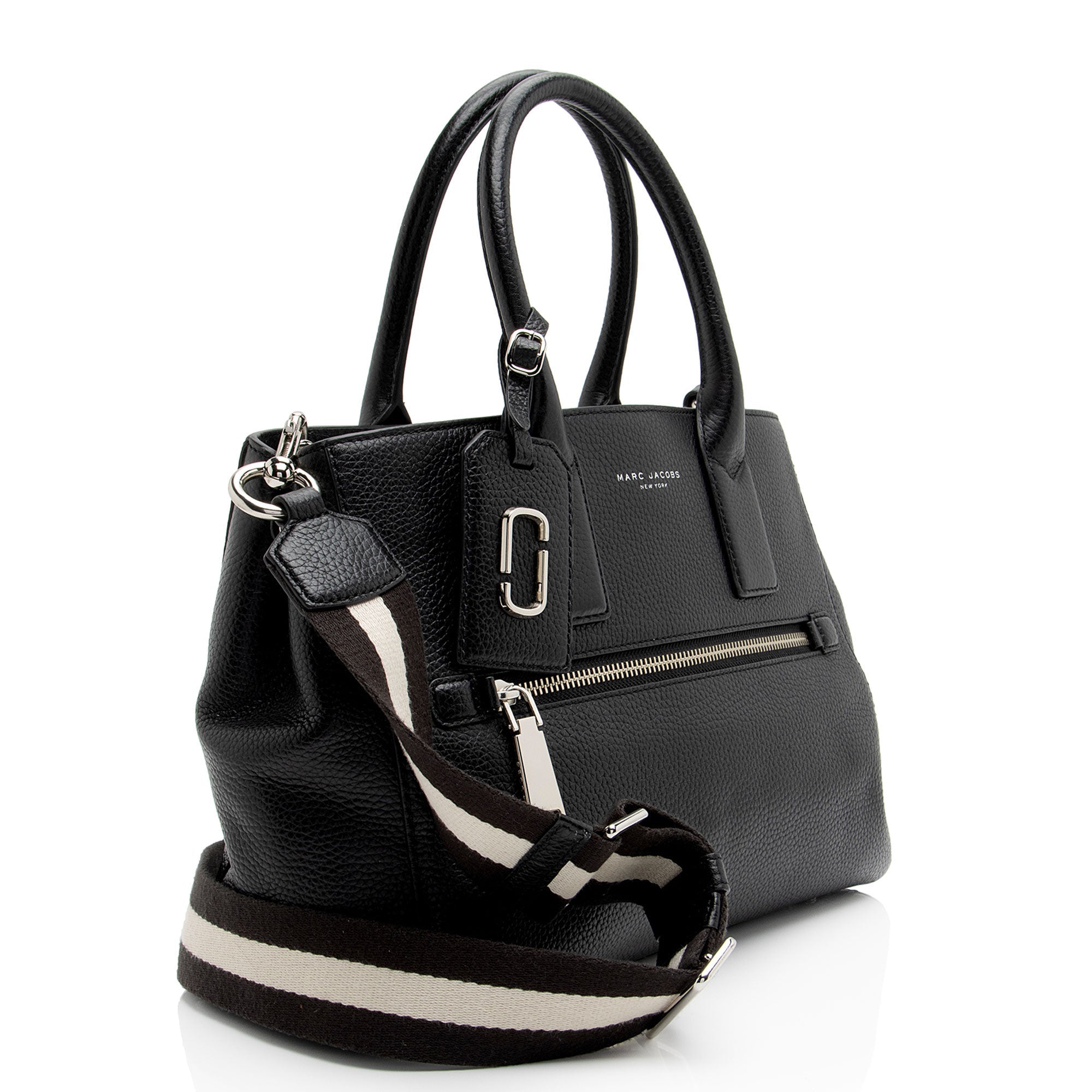 Marc Jacobs Leather Gotham Satchel (SHF-y0BhZ9)