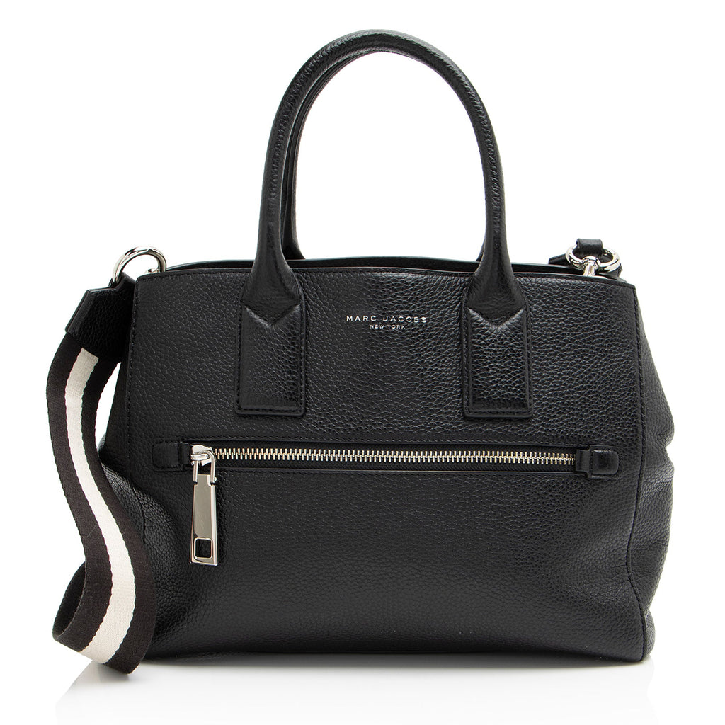 Marc Jacobs Leather Gotham Satchel (SHF-7DZN6a)