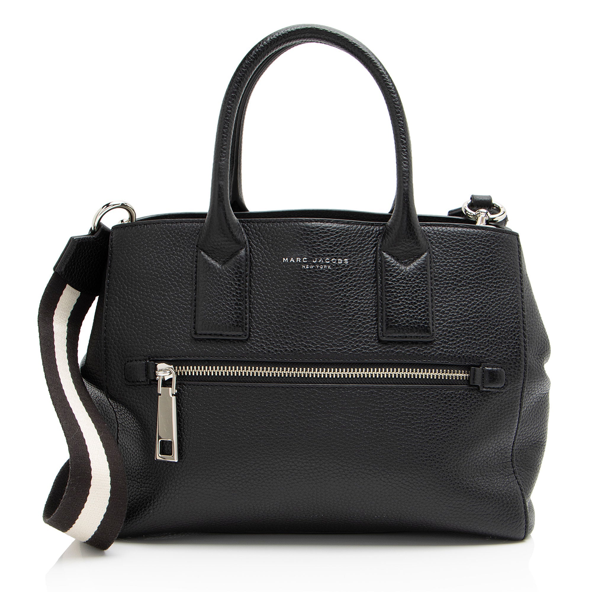 Marc Jacobs Leather Gotham Satchel (SHF-7DZN6a)