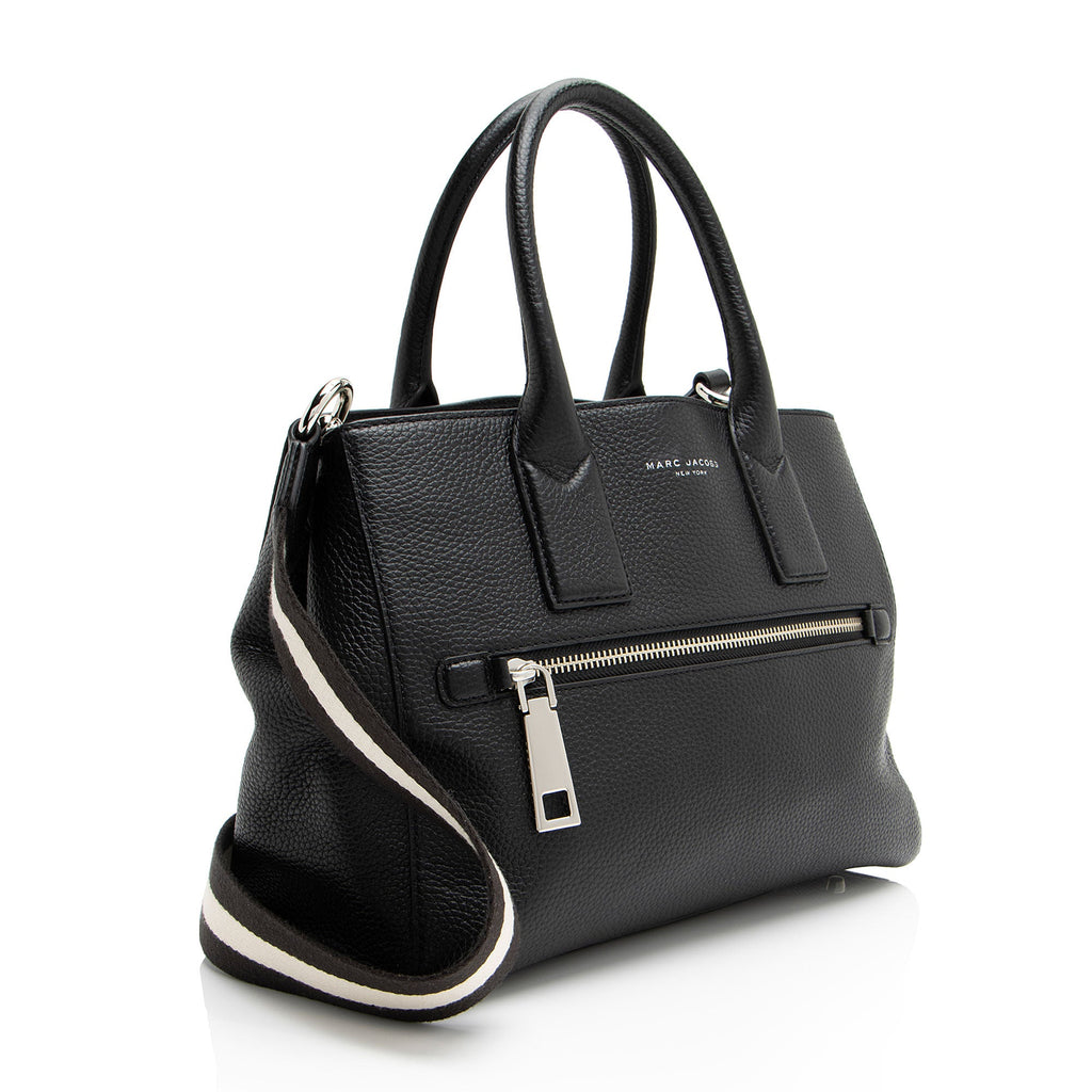 Marc Jacobs Leather Gotham Satchel (SHF-7DZN6a)