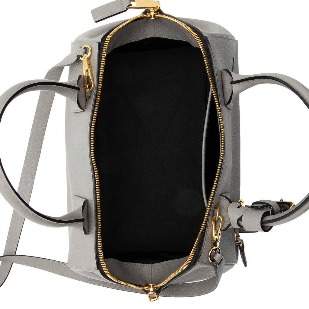 Marc Jacobs Leather Incognito Small Satchel (SHF-YSvIGz)