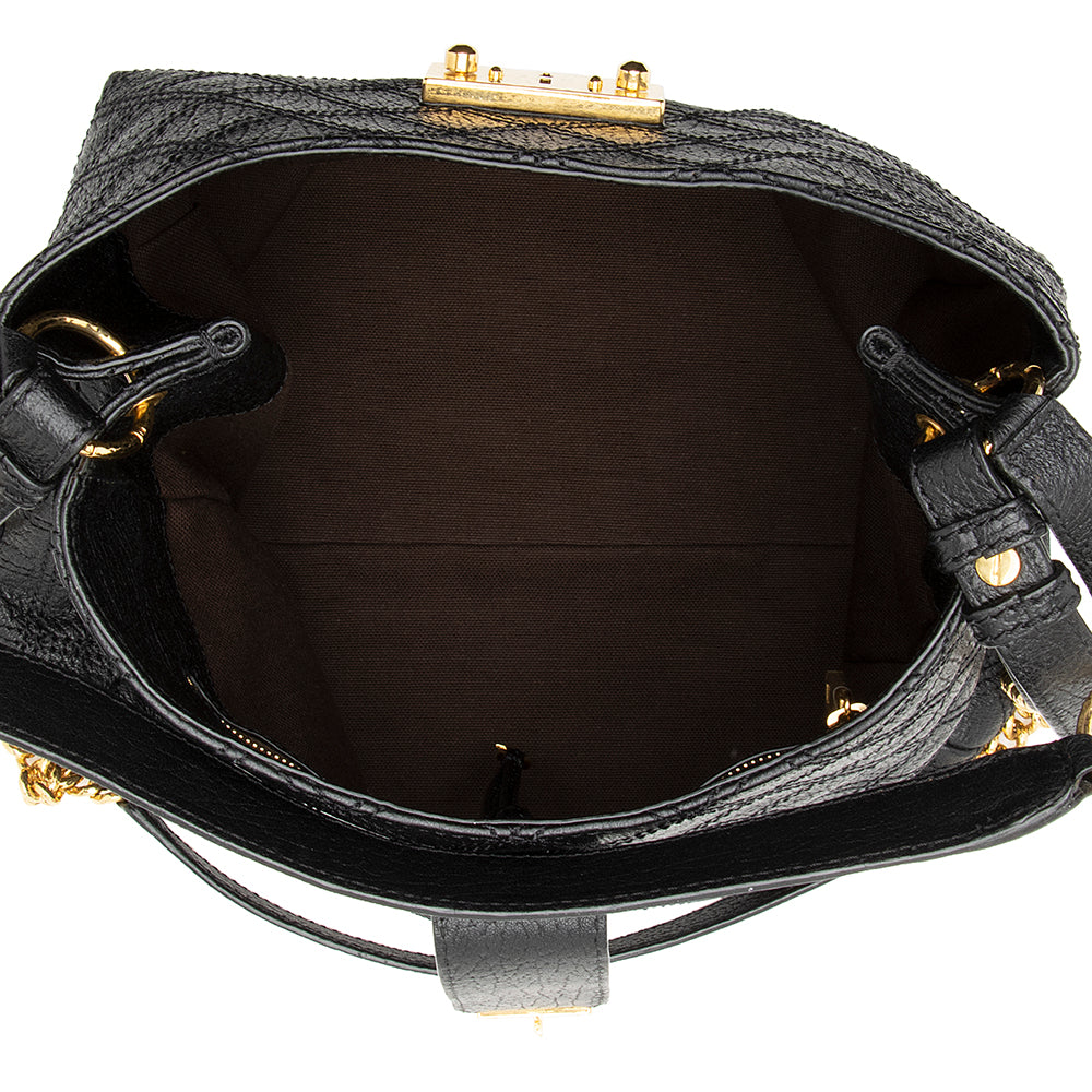 Marc Jacobs Leather Kenmare Tote (SHF-19848)