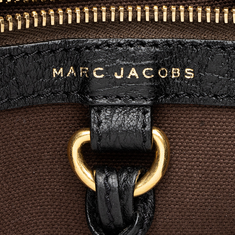 Marc Jacobs Leather Kenmare Tote (SHF-19848)