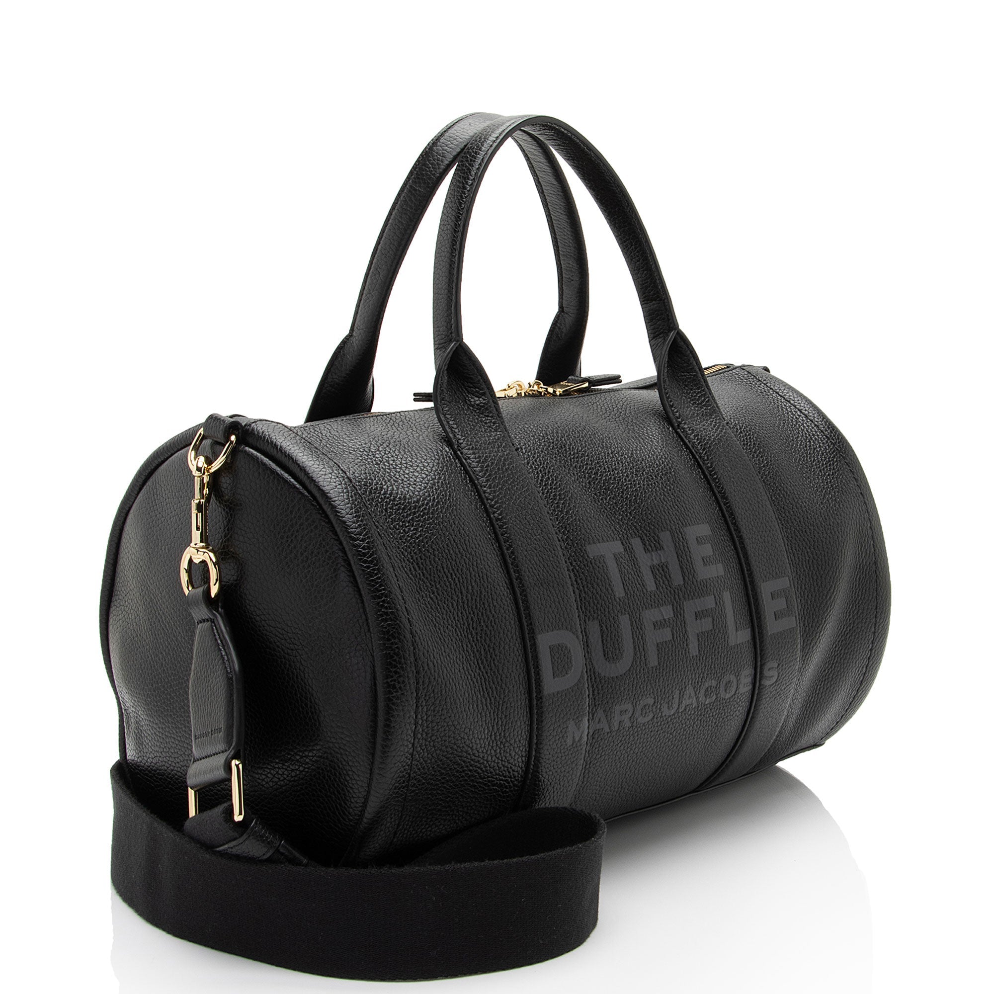 Marc Jacobs Leather Large The Duffle Bag (SHF-bAJmLL)