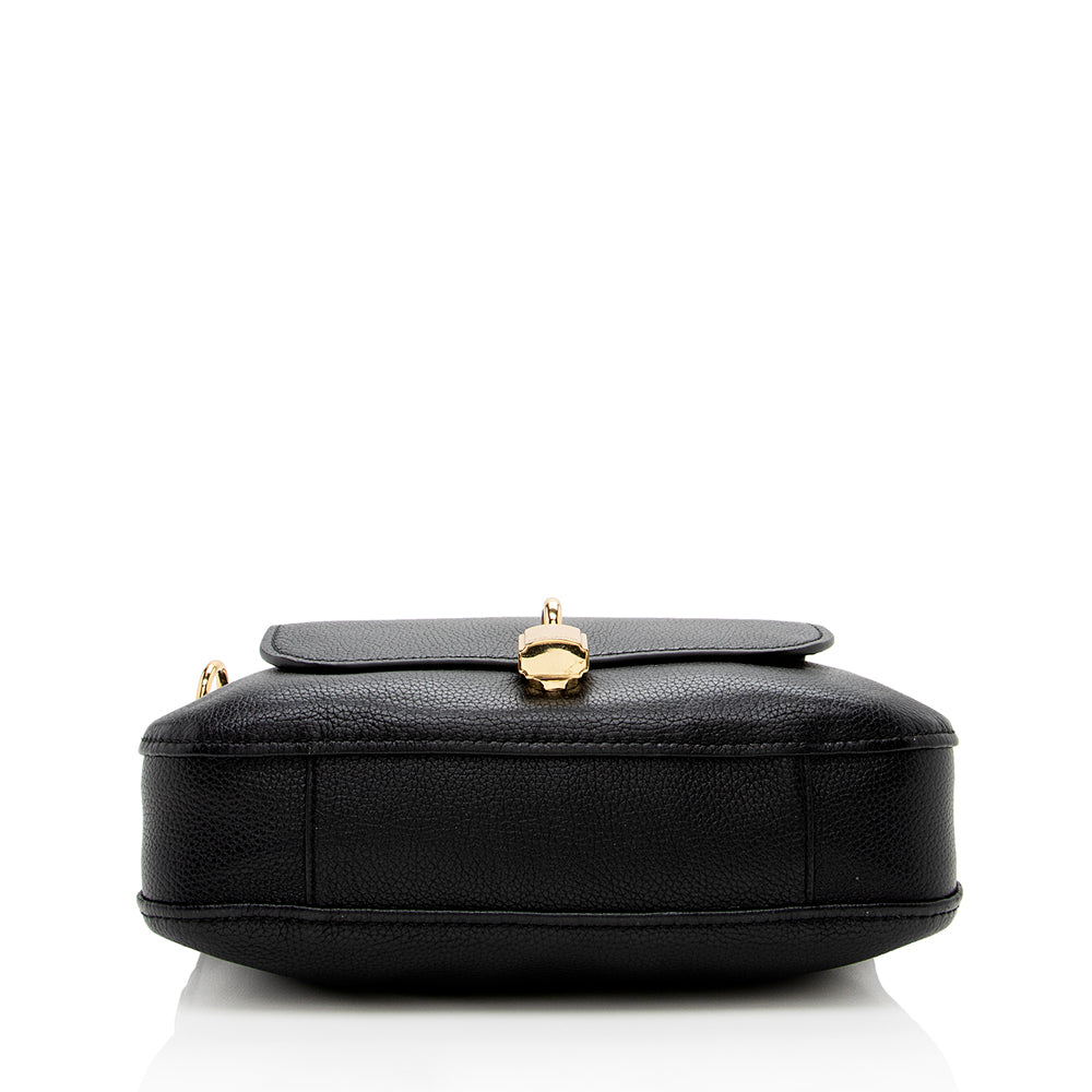 Marc Jacobs Leather Lock That Messenger Bag (SHF-17371)