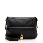 Marc Jacobs Leather Lock That Messenger Bag (SHF-17371)