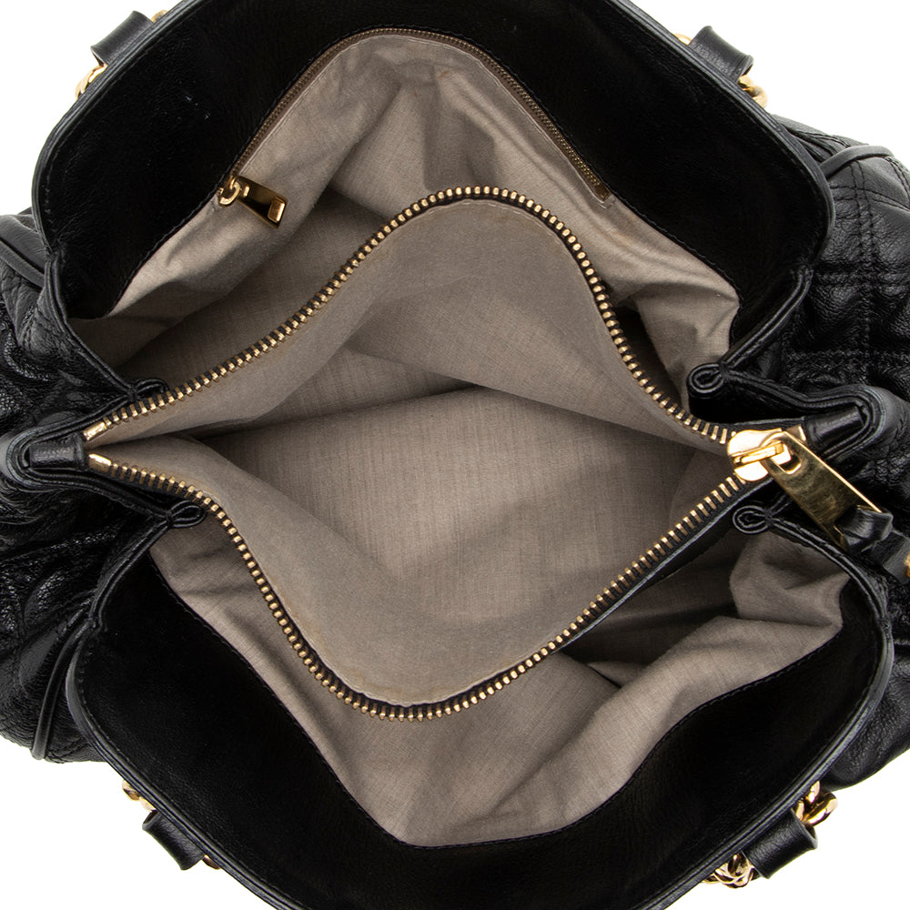 Marc Jacobs Leather Mix Dash Tote (SHF-14134)