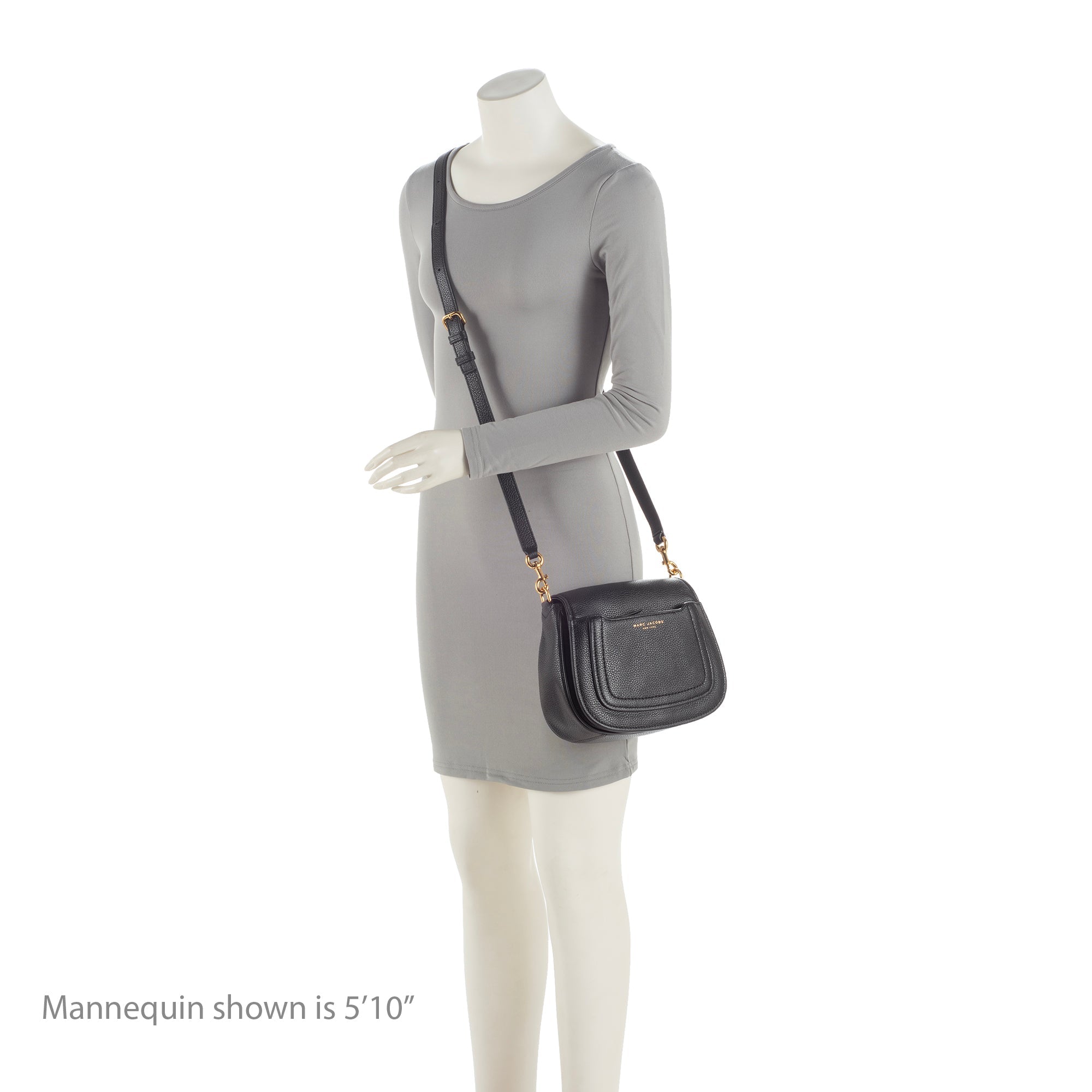 Marc Jacobs Leather Recruit Nomad Shoulder Bag (SHF-22742)