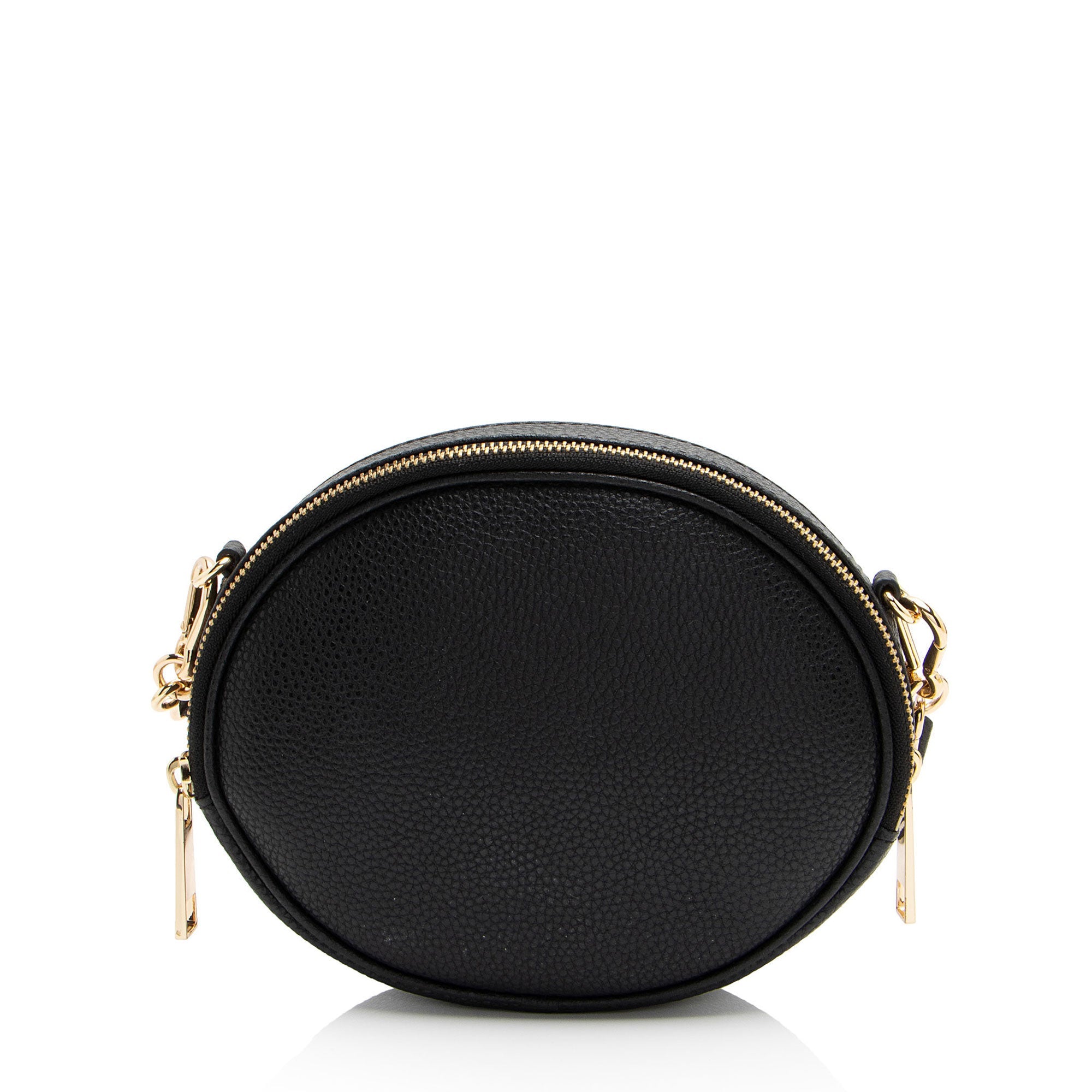 Marc Jacobs Leather Rewind Round Crossbody (SHF-CFaSaO)