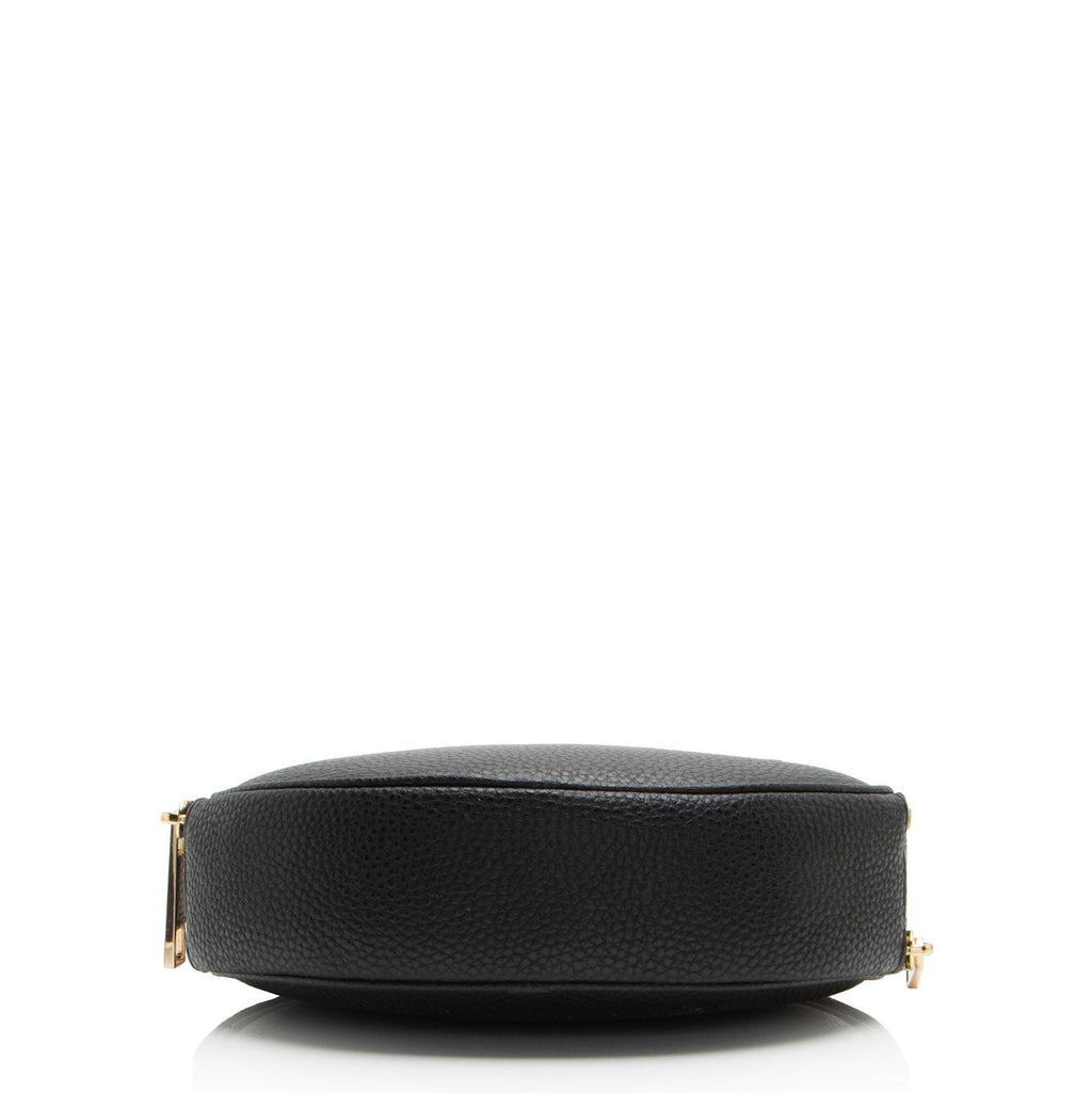 Marc Jacobs Leather Rewind Round Crossbody (SHF-CFaSaO)