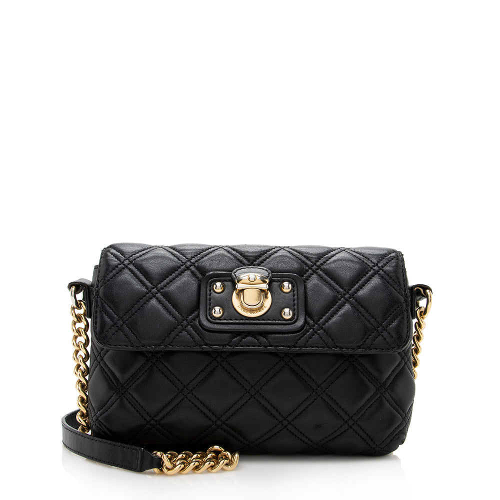 Marc Jacobs Leather Single Small Shoulder Bag (SHF-17548)