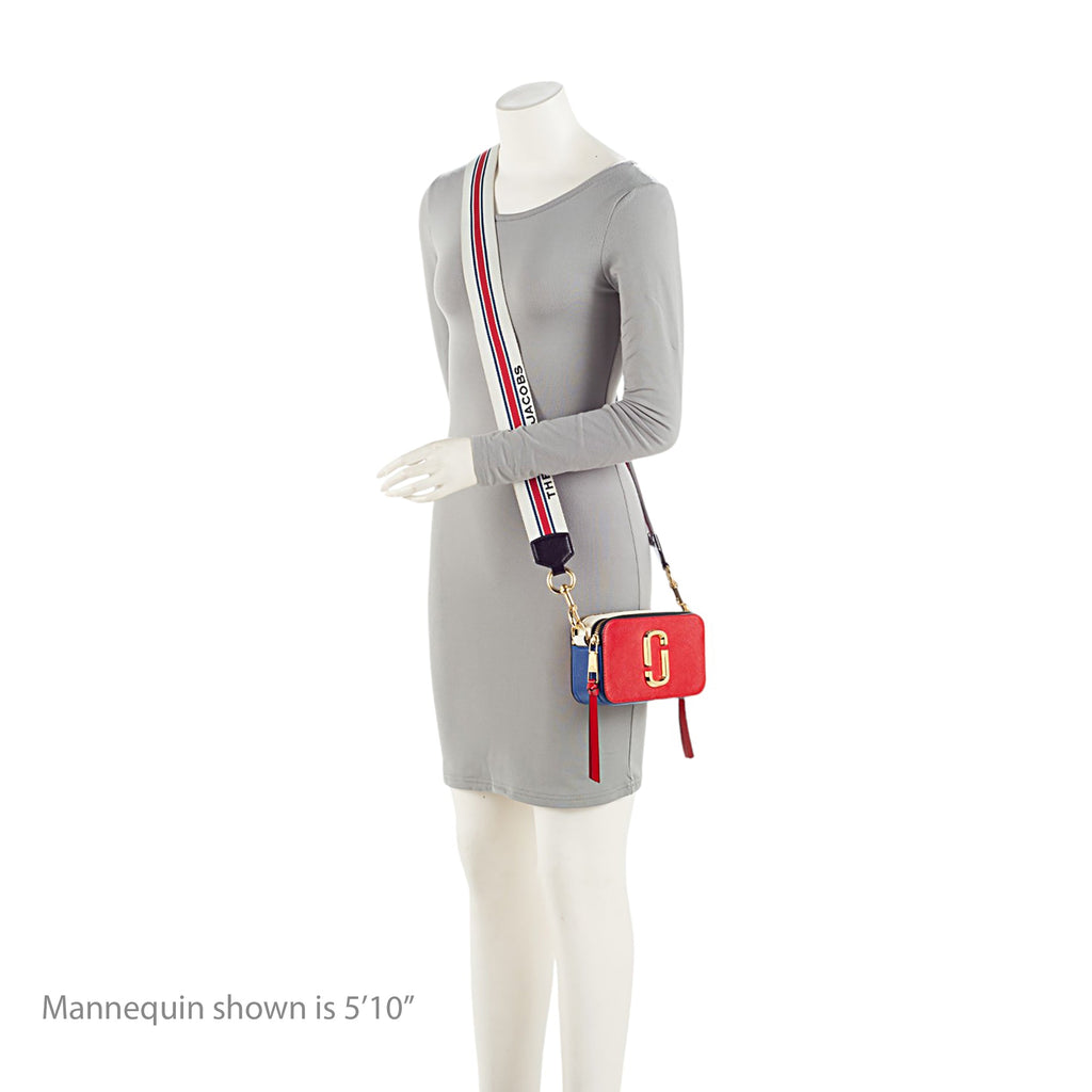 Marc Jacobs Leather Snapshot Camera Bag (SHF-kGFo0n)