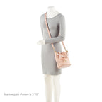 Marc Jacobs Leather The Bucket Drawstring Medium Shoulder Bag