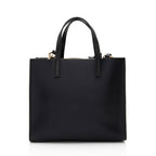 Marc Jacobs Leather The Grind Mini Tote (SHF-eGWfhD)