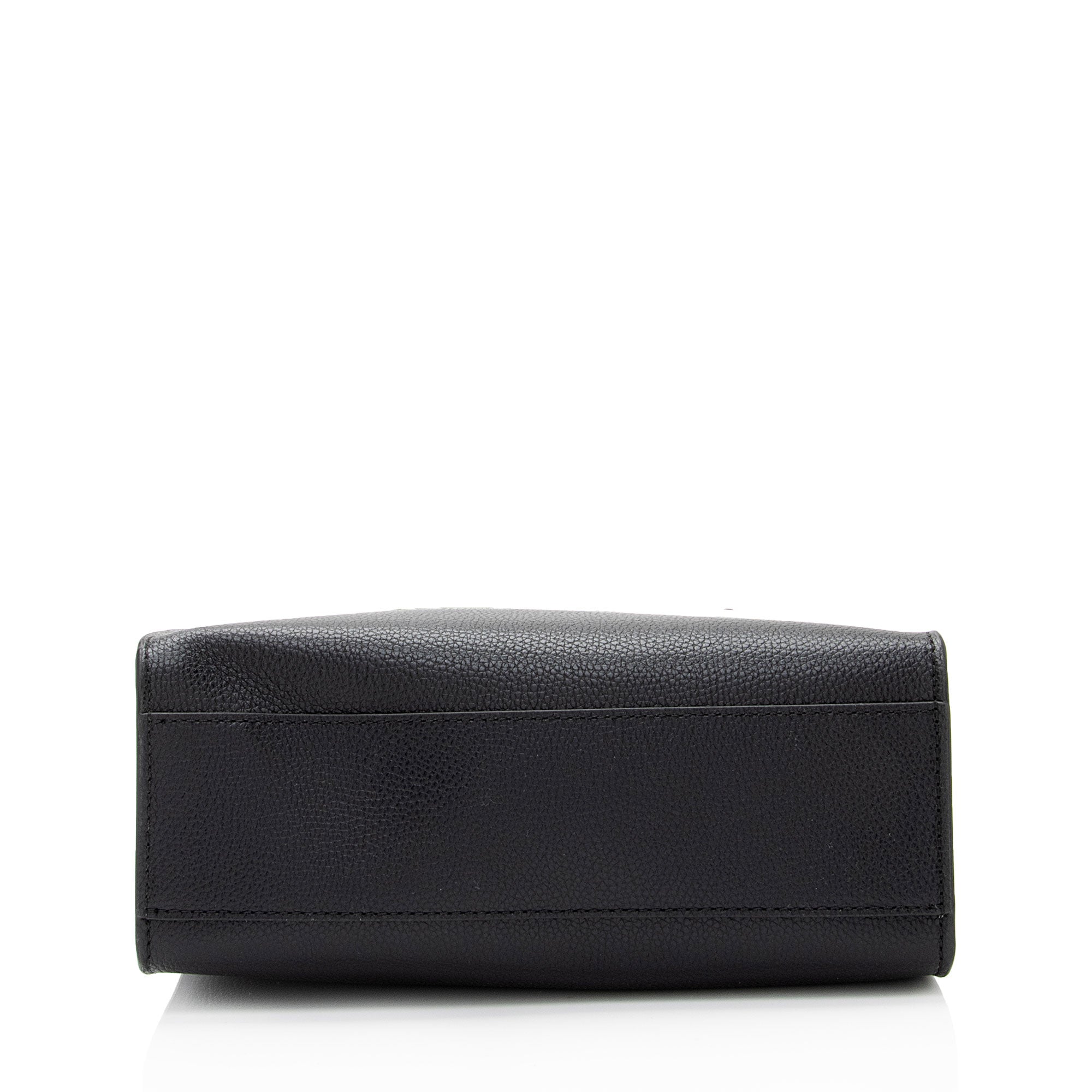 Marc Jacobs Leather The Grind Mini Tote (SHF-eGWfhD)