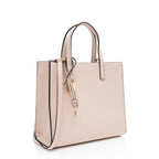 Marc Jacobs Leather The Grind Mini Tote (SHF-GLnxmK)