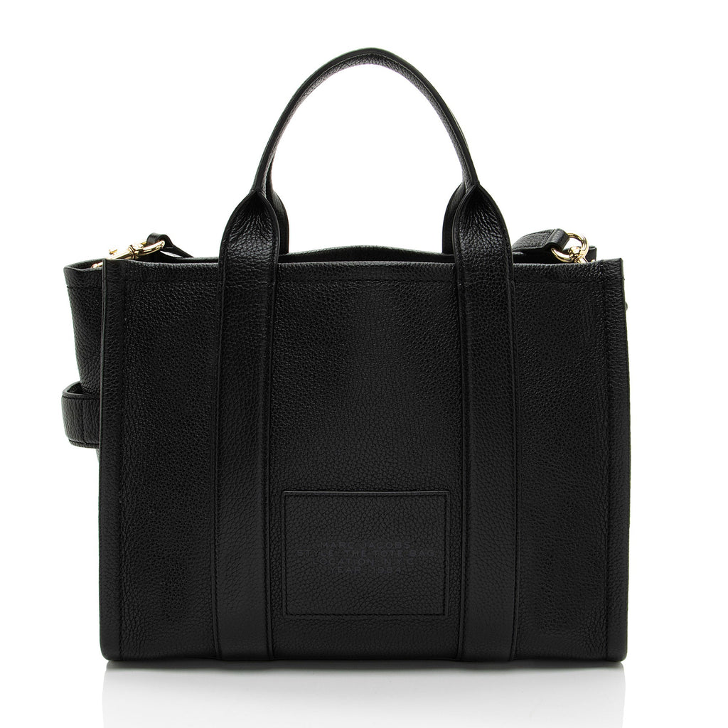 Marc Jacobs Leather The Tote Medium Bag