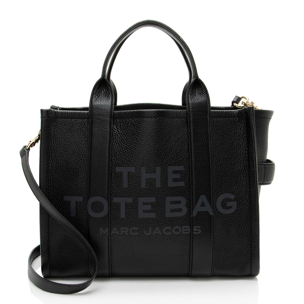 Marc Jacobs Leather The Tote Medium Bag