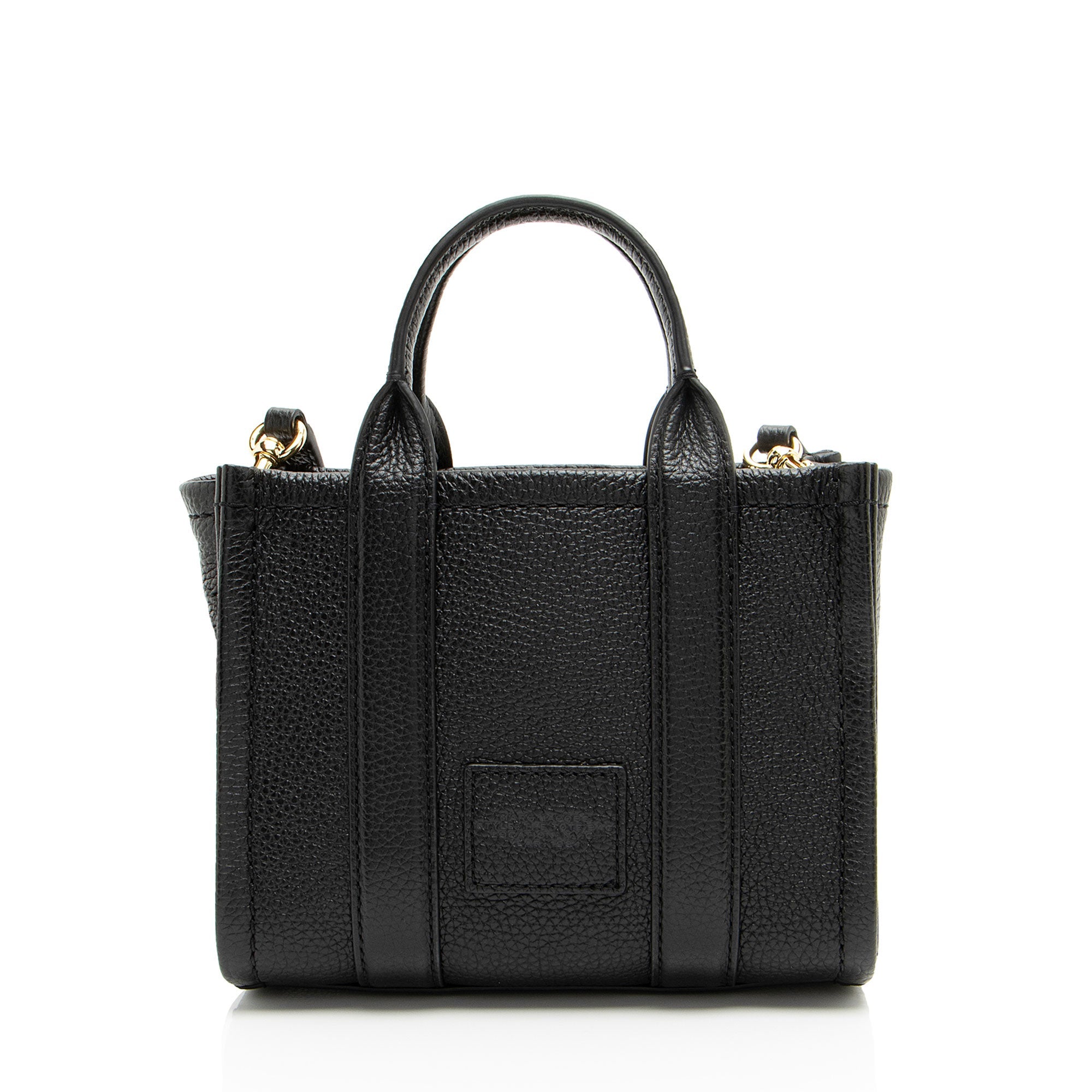 Marc Jacobs Leather The Tote Mini Bag (SHF-ezrU9Y)