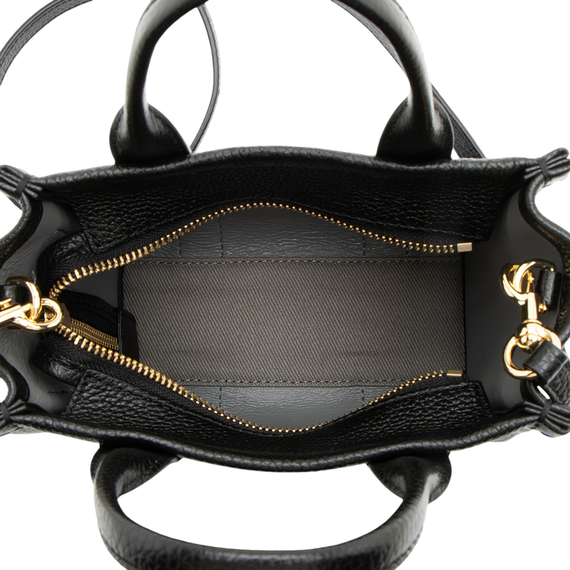 Marc Jacobs Leather The Tote Mini Bag (SHF-ezrU9Y)