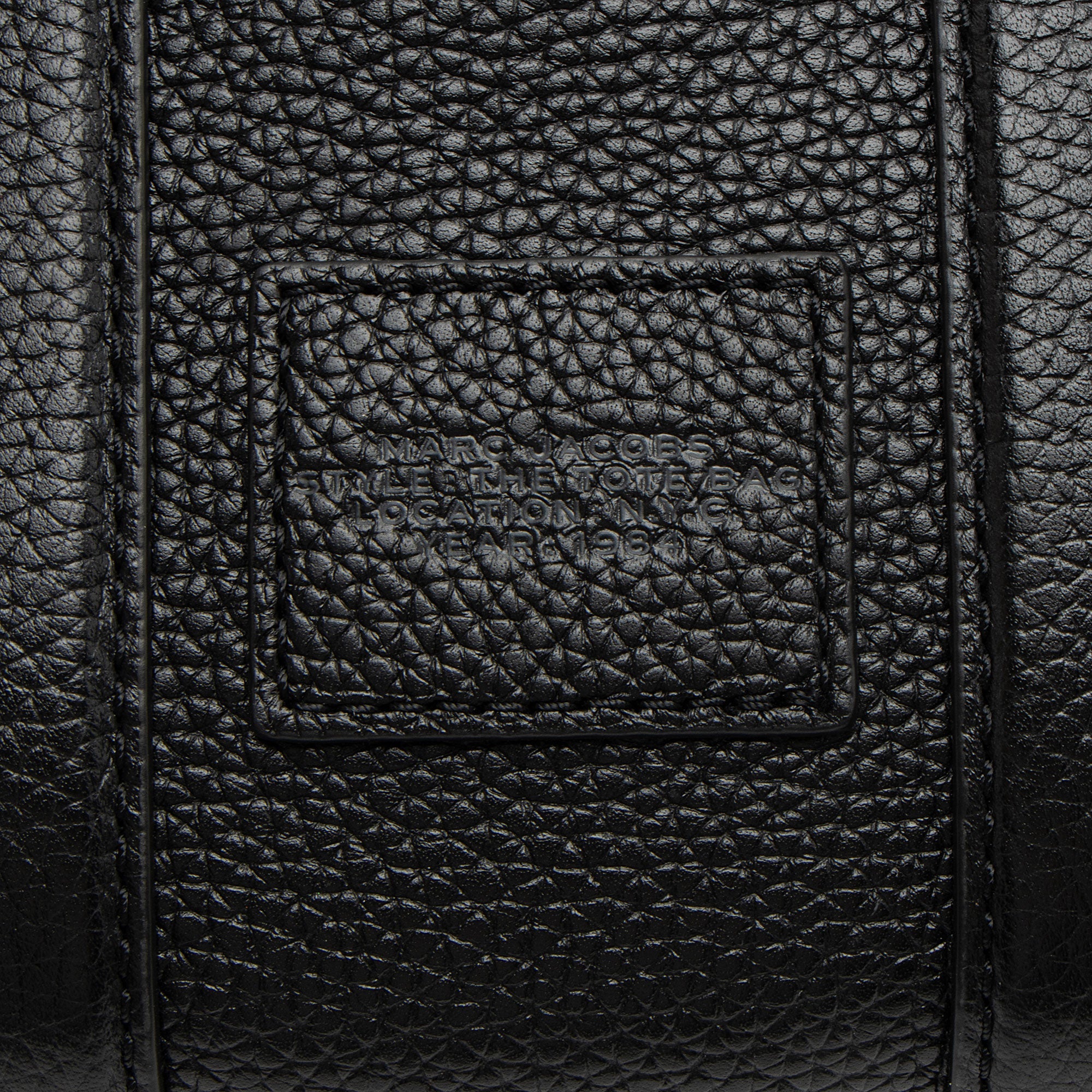 Marc Jacobs Leather The Tote Mini Bag (SHF-ezrU9Y)