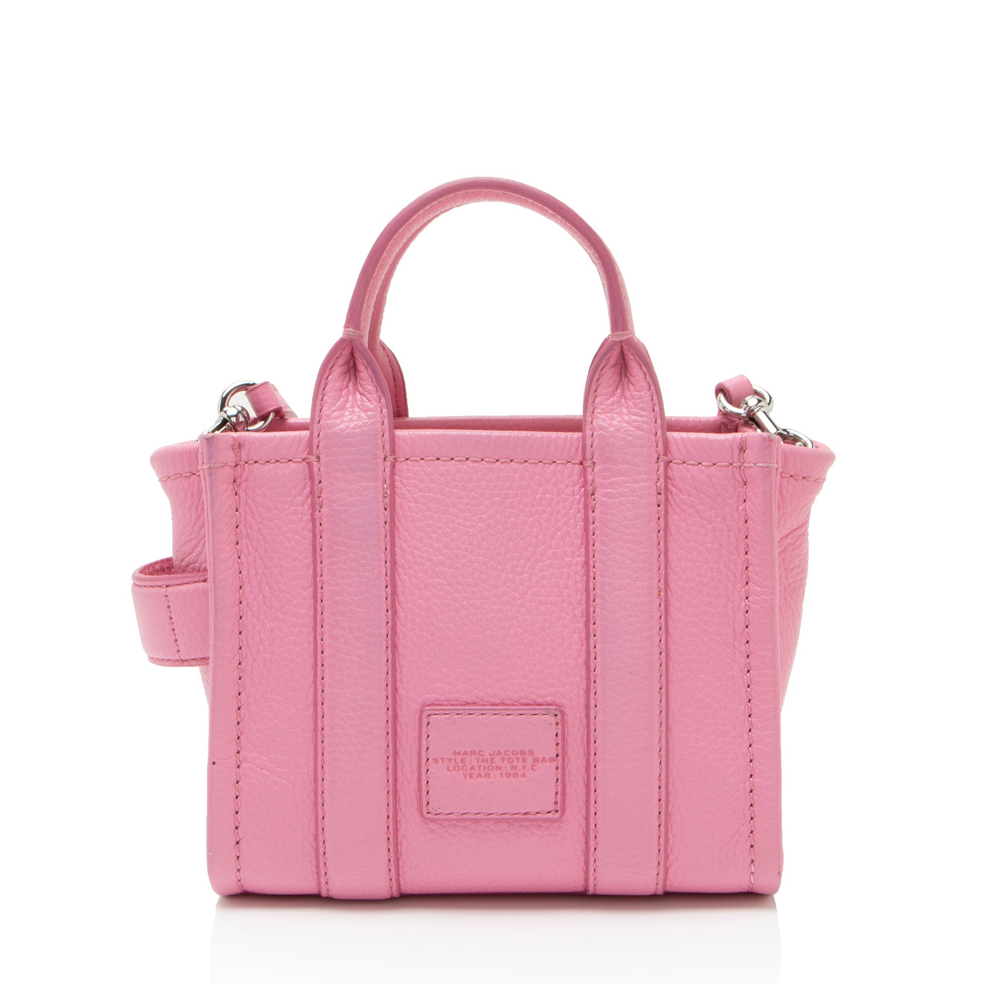Marc Jacobs Leather The Tote Mini Bag