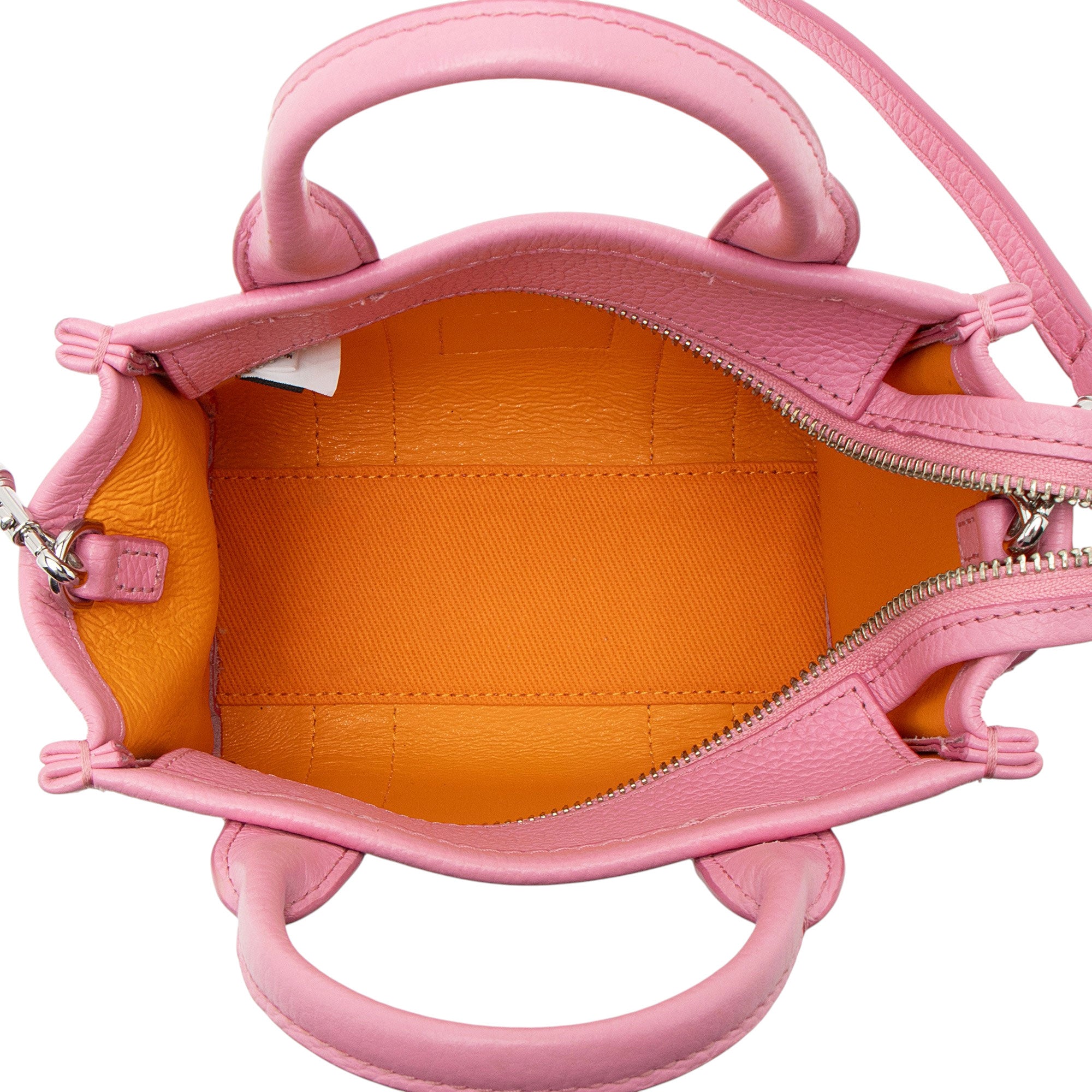 Marc Jacobs Leather The Tote Mini Bag