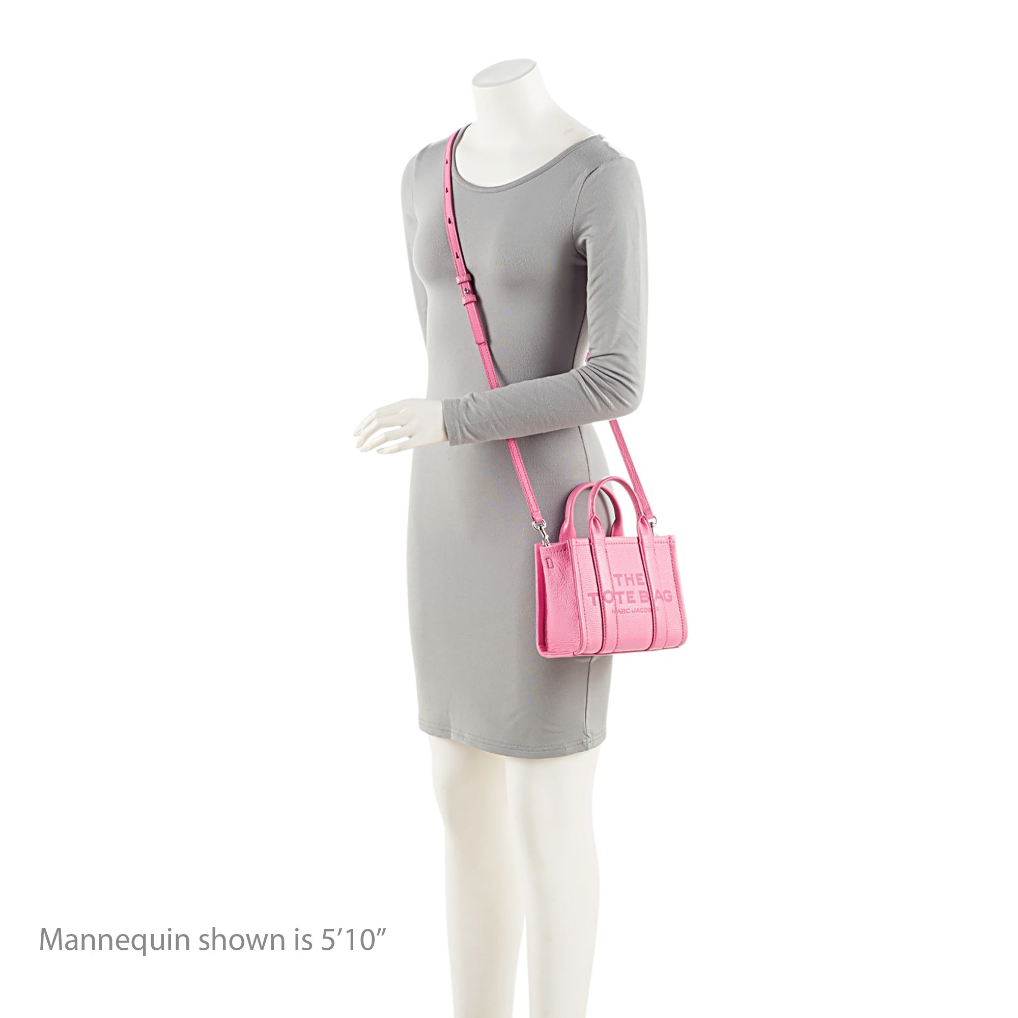 Marc Jacobs Leather The Tote Mini Bag