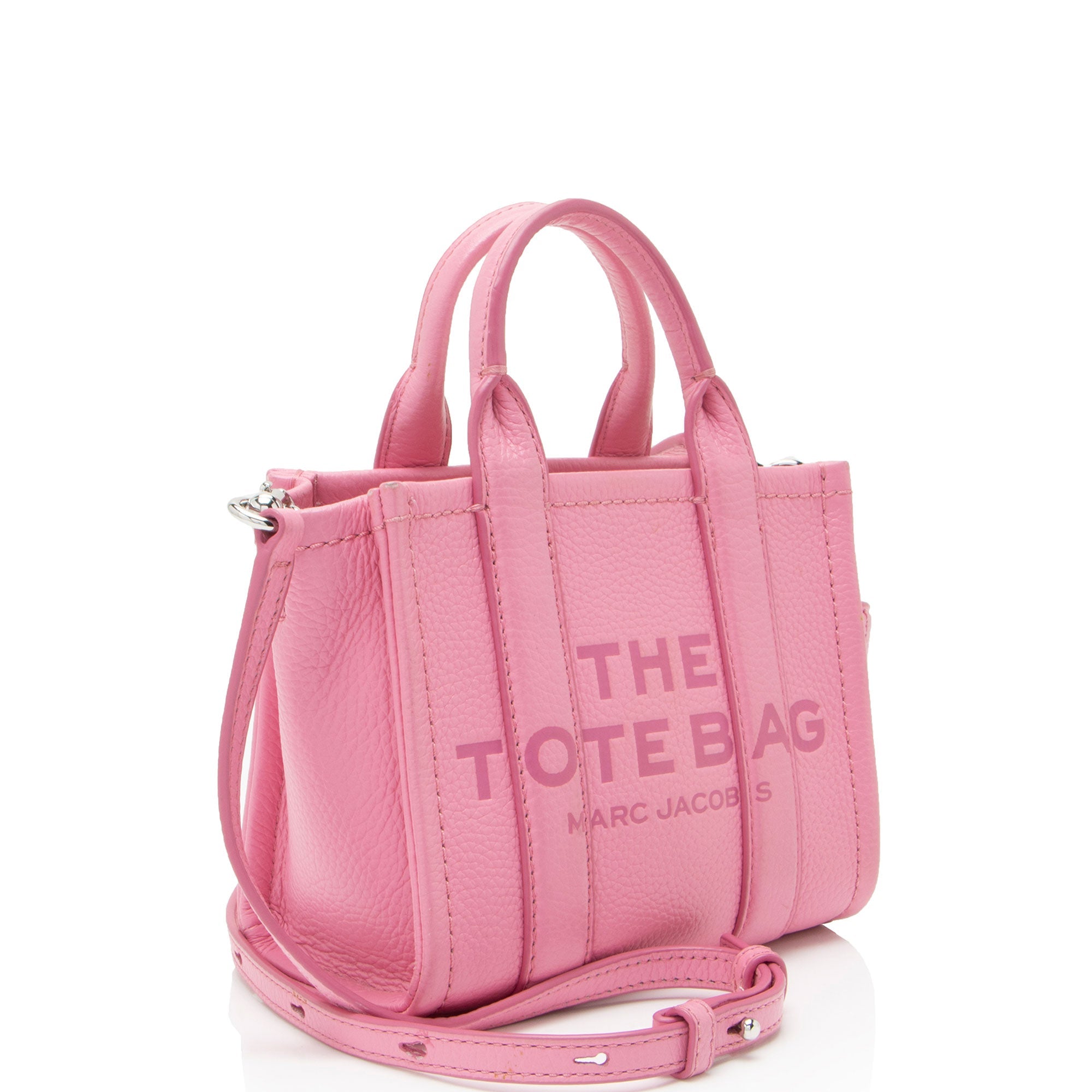 Marc Jacobs Leather The Tote Mini Bag