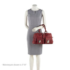 Marc Jacobs Leather Venetia Satchel  - FINAL SALE (SHF-17714)