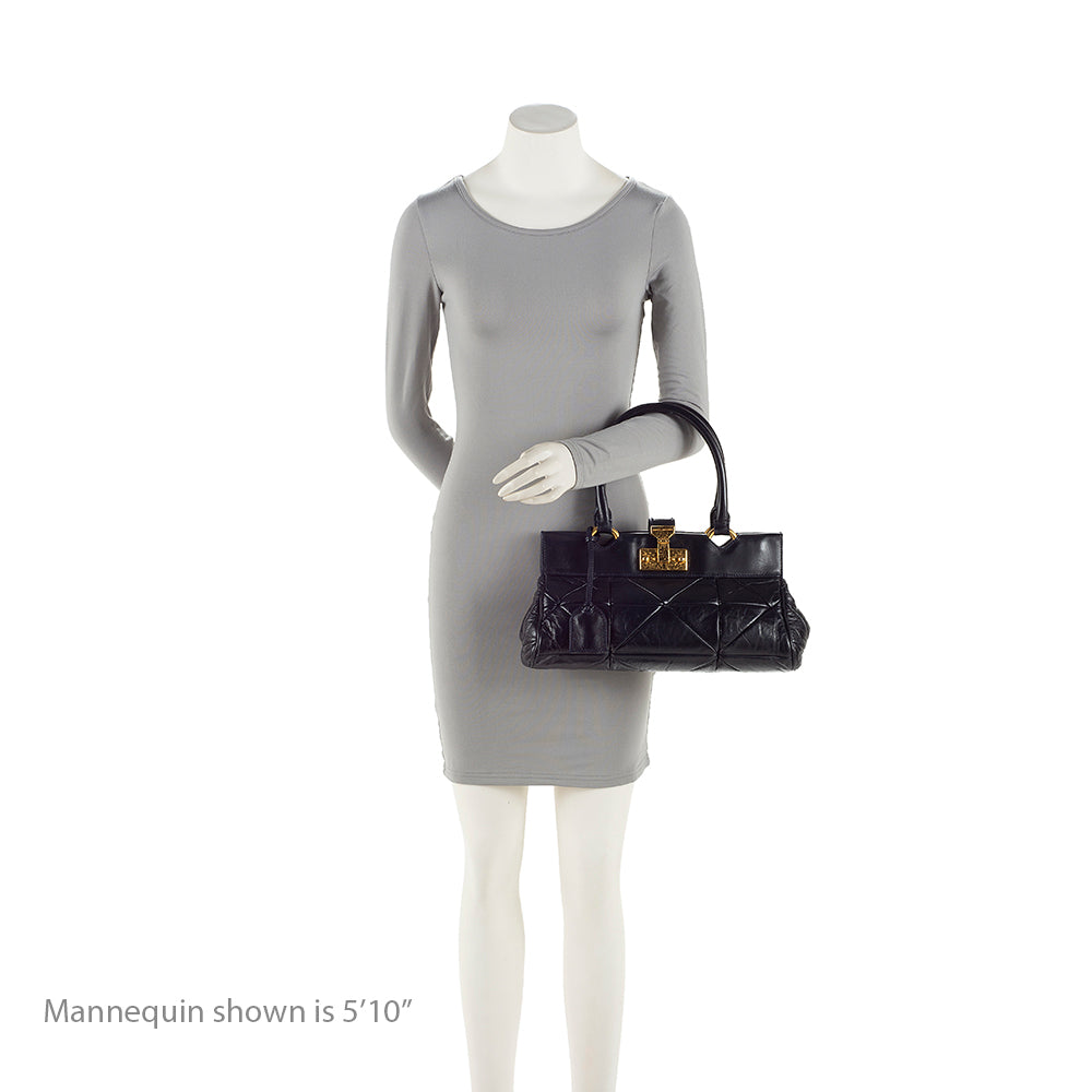 Marc Jacobs Patchwork Leather Klien Small Tote (SHF-20923)