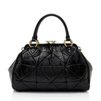Marc Jacobs Patchwork Leather Stam Satchel (SHF-T9S0Rg)