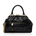 Marc Jacobs Patchwork Leather Stam Satchel (SHF-T9S0Rg)