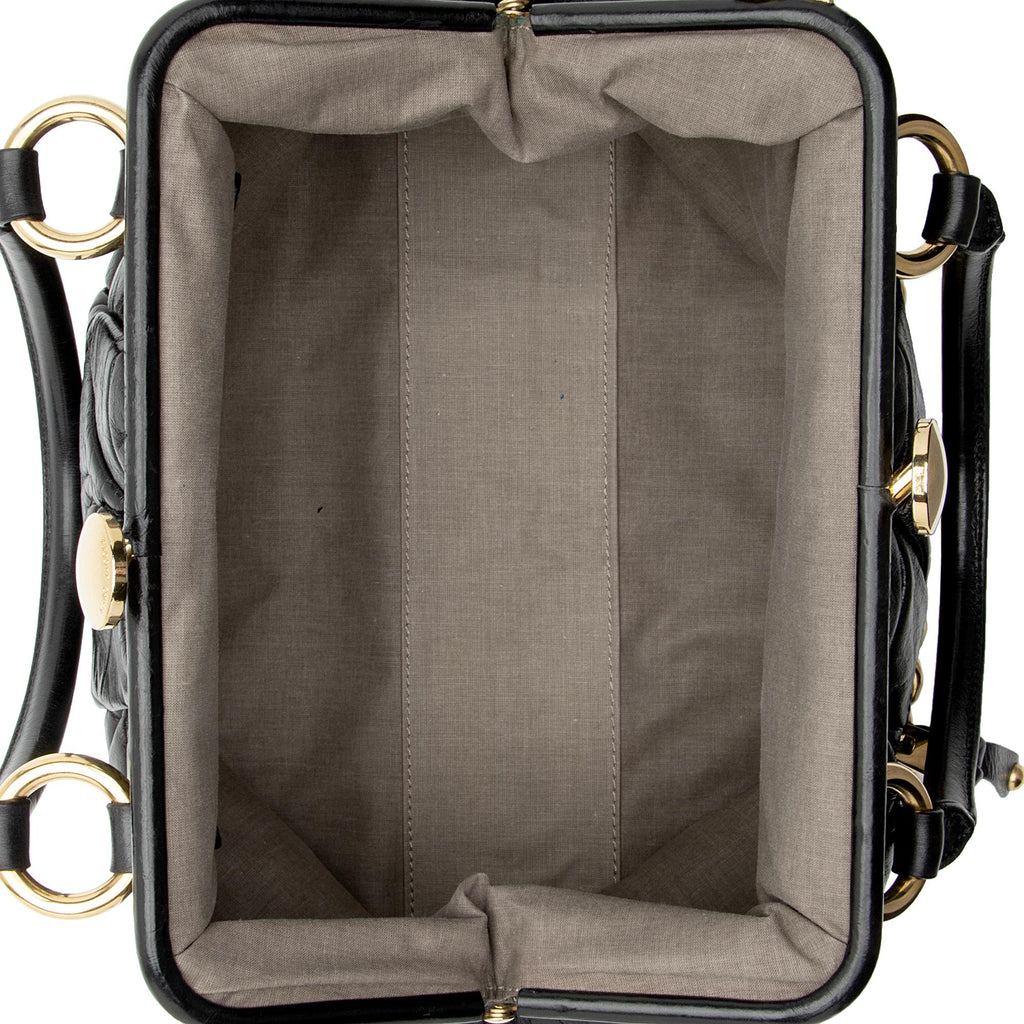 Marc Jacobs Patchwork Leather Stam Satchel (SHF-T9S0Rg)