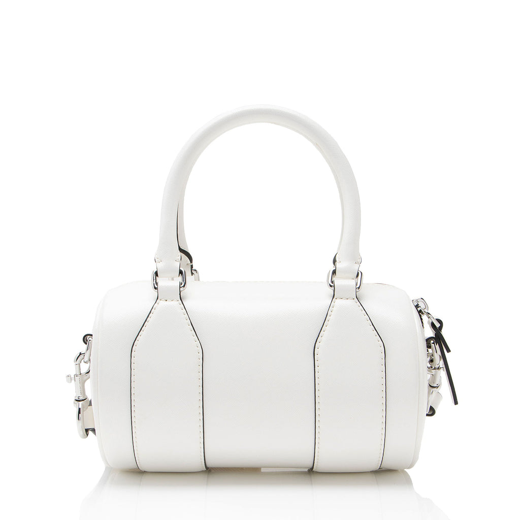 Marc Jacobs Polyurethane Barrel Mini Top Handle