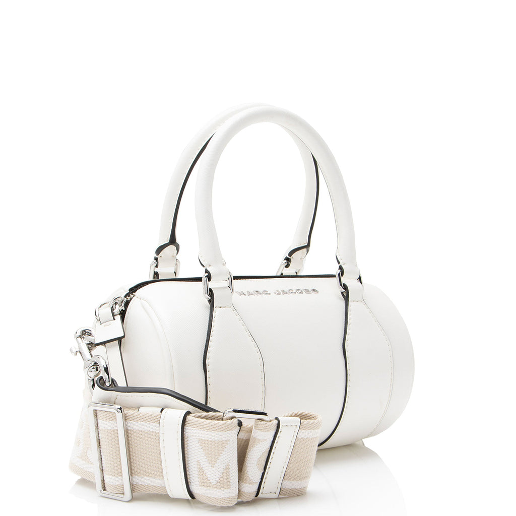Marc Jacobs Polyurethane Barrel Mini Top Handle