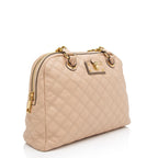 Marc Jacobs Quilted Lambskin Karlie Large Dome Satchel (SHF-EFpPg4)