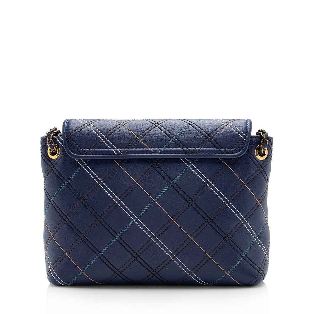 Marc Jacobs Quilted Leather Baroque Large Single Shoulder Bag - FINAL SALE (SHF-13339)