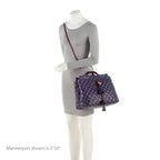 Marc Jacobs Quilted Leather Robert Jena Tote (SHF-21556)