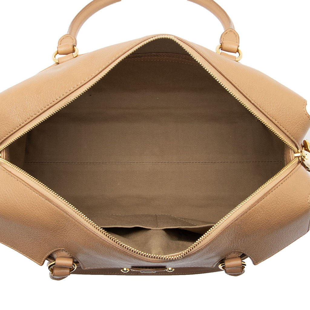 Marc Jacobs Quilted Leather Rudy Satchel (SHF-hVnVQE)