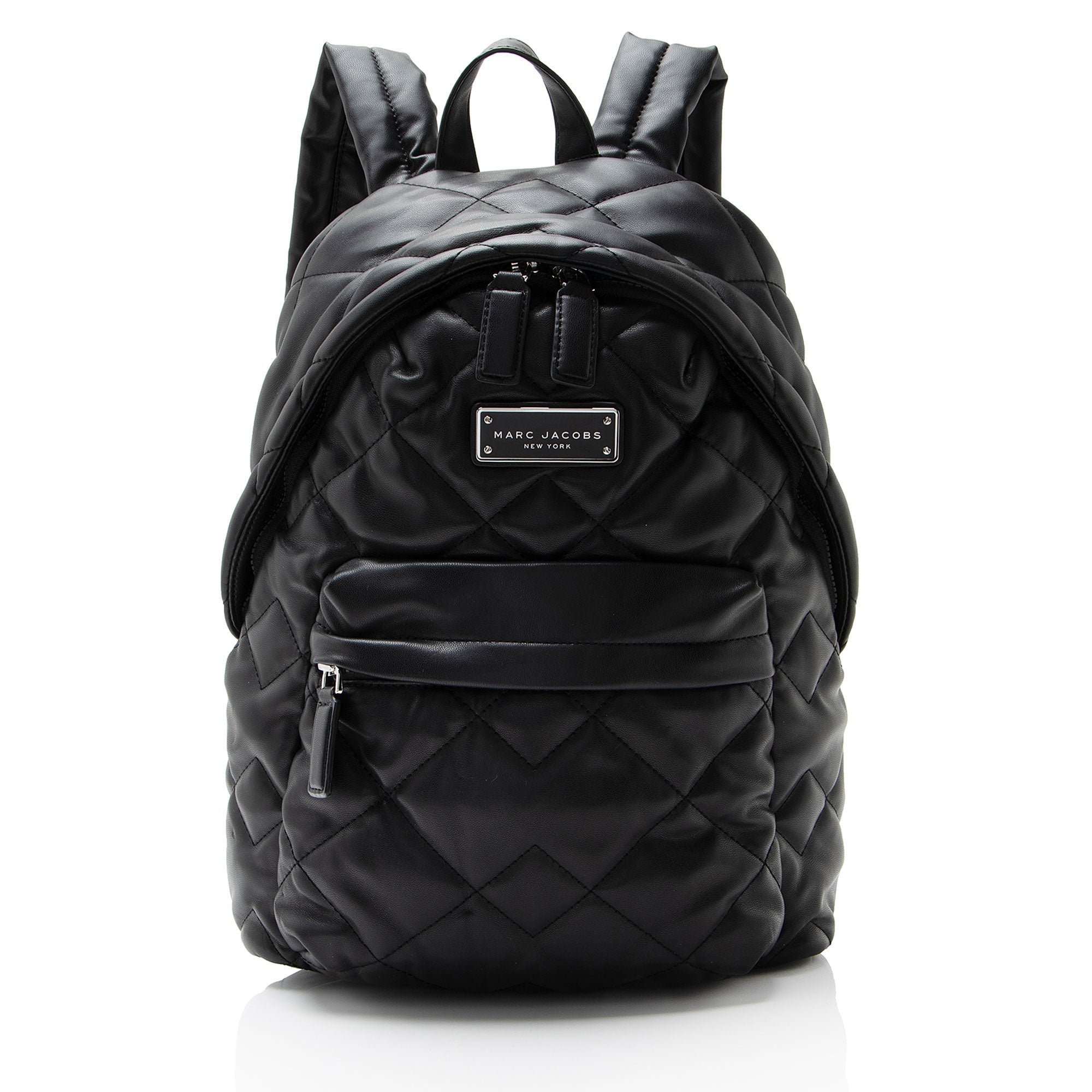 Marc Jacobs Quilted Leather School Backpack