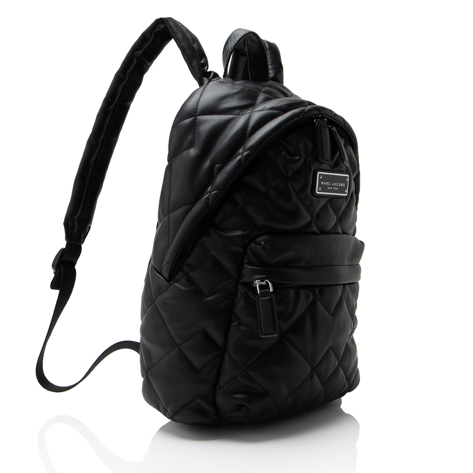 Marc Jacobs Quilted Leather School Backpack