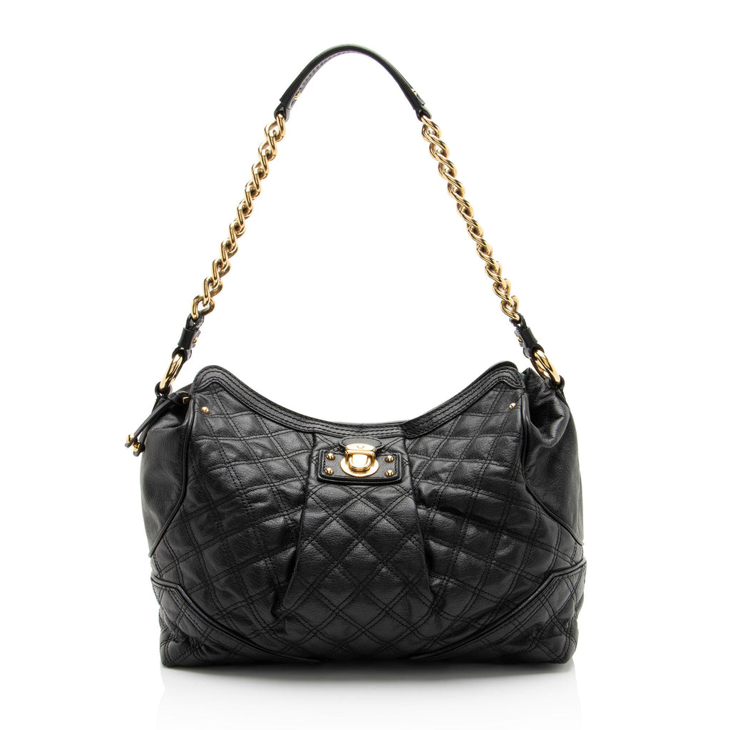 Marc Jacobs Quilted Leather Silvana Shoulder Bag