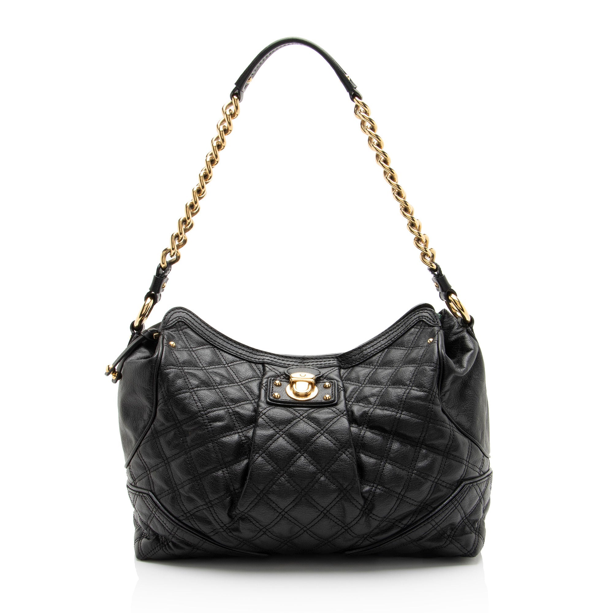 Marc Jacobs Quilted Leather Silvana Shoulder Bag