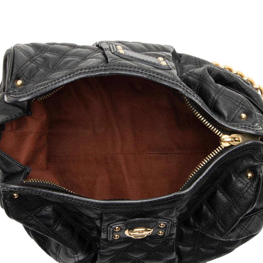 Marc Jacobs Quilted Leather Silvana Shoulder Bag