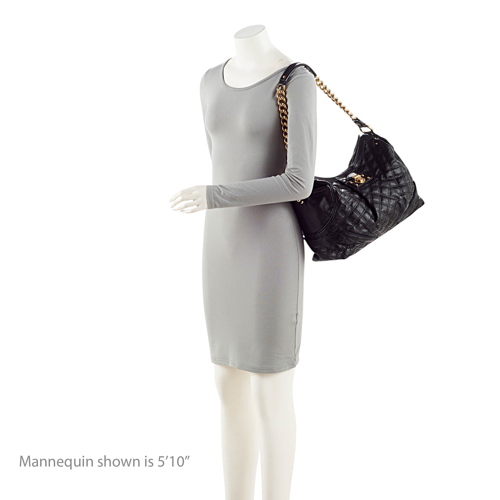 Marc Jacobs Quilted Leather Silvana Shoulder Bag