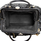 Marc Jacobs Quilted Leather Studded Stam Satchel (SHF-20644)
