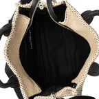Marc Jacobs Straw Jacquard The Tote Medium Bag